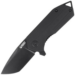 Kubey Campe KU203J Knife Black G10, Dark Stonewashed D2
