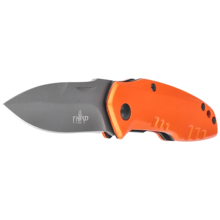 Nóż składany Third Decor Habitat N83O Orange Anodized Aluminum, Titanium Gray Coated 420 (TH-N83O)