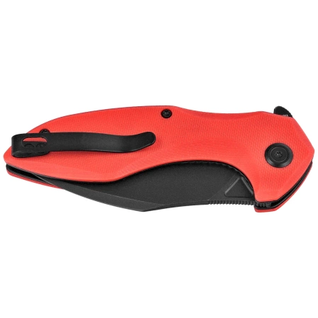 Nóż składany Kubey Nobel Red G10, Blackwashed 14C28N (KU236P)