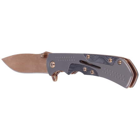 Martinez Albainox Knife Gray Aluminum, Copper Titanium 3Cr13MoV (18138)
