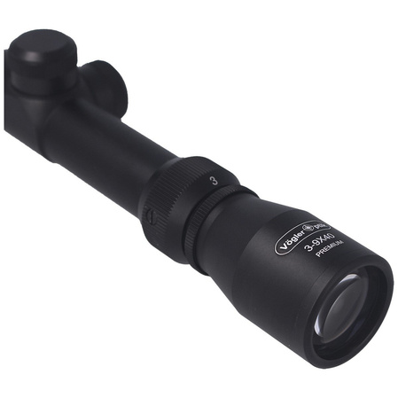 Riflescope Vögler Premium 3-9x40 Mil-Dot 1", Mount 11 mm