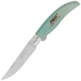 MAM Iberica S Blade Lock Knife Turquoise Beech Wood, Inox HW, Satin 420 (2011-TU)