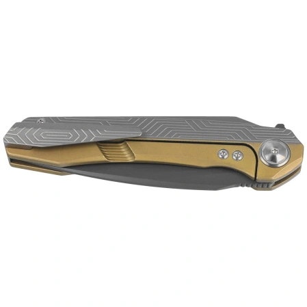Nóż składany Bestech Wet Nellie Bronze/Gray Titanium, Grey PVD MagnaCut by Grzegorz Grabarski (BT2505D)