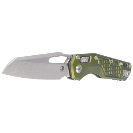 Microtech MSI Ram-Lok S/E Knife Frag OD Green Aluminium, Stonewashed M390MK by Tony Marfione (210-10FROD)