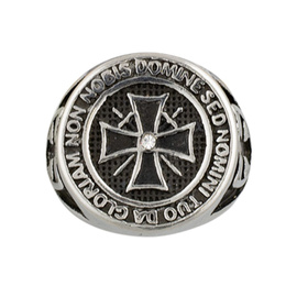 Tole 10 Imperial Templar Cross Ring (09980)