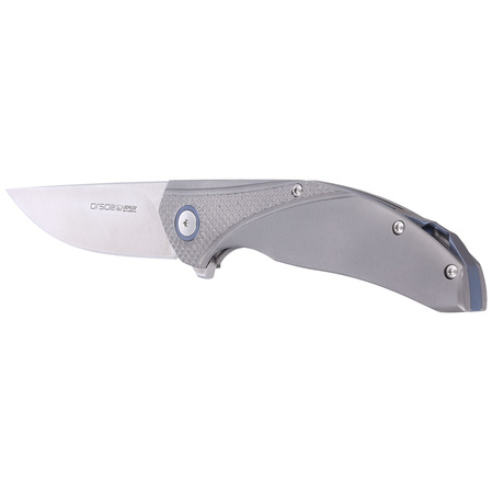 Viper Orso 2 Gray Titanium 3D, Satin Lohmann LO-QPM20-4 by Jens Ansø Knife (V5996TI3D)