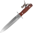 Muela DG-21C Knife Brown Canvas Micarta, Satin MoVa 1.4116
