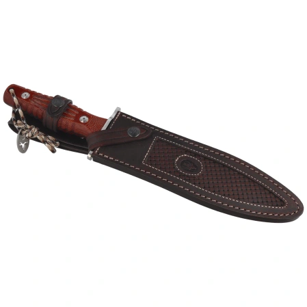 Nóż Muela DG-21R Remate Brown Canvas Micarta, Satin MoVa 1.4116