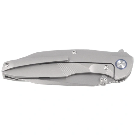 Remette RT-Cool Whale Knife Gray Titanium, Pearlescent M390 (RTCL-T1)
