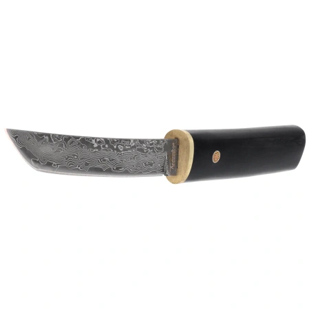 Nóż Tramuntana Knives Tanto H1201N Ebony, VG10 Damascus (TK-H1201N)