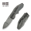 WeKnife Coral SLT Gray Titanium/Marble Carbon Fiber, Gray Stonewashed 20CV by Gustavo T. Cecchini (WE24044-2)