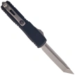 Nóż automatyczny OTF Microtech UTX-70 Gen IV T/E Black Aluminium, Stonewashed M390MK by Tony Marfione (11494-10)