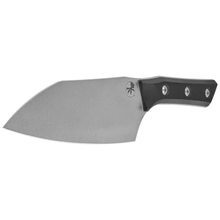 Microtech 6'' Santoku Knife Black G10, Stonewashed M390MK (3200-10BK)