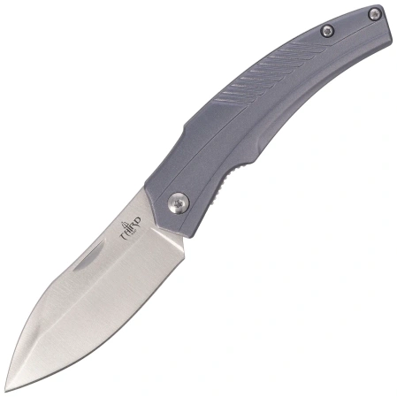Nóż składany Third Decor Habitat N71 Gray Aluminum, Satin 420 (TH-N71G)