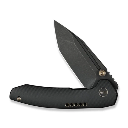 Nóż składany WeKnife Micro Trogon Black Titanium, Black Stonewashed M390 by Brian Brown (WE24043-1)