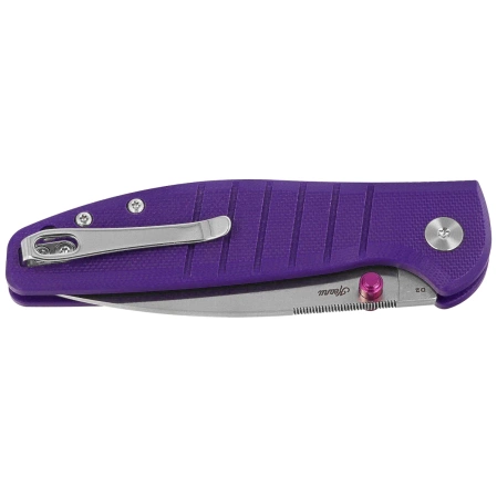 Nóż składany Bestechman Goodboy Jr. Purple G10, Satin/Stonewashed D2 by Keanu Alfaro (BMK10C)