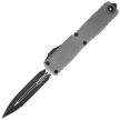 Nóż automatyczny OTF Microtech Ultratech Gen IV D/E Natural Clear Aluminum, Black M390MK by Tony Marfione (11224-1NC)