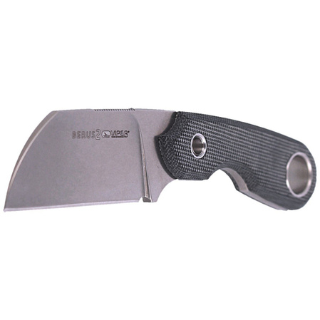 Viper Berus 2 Black Canvas Micarta, Stonewashed  M390 by Tommaso Rumici Knife (VT4014CB)