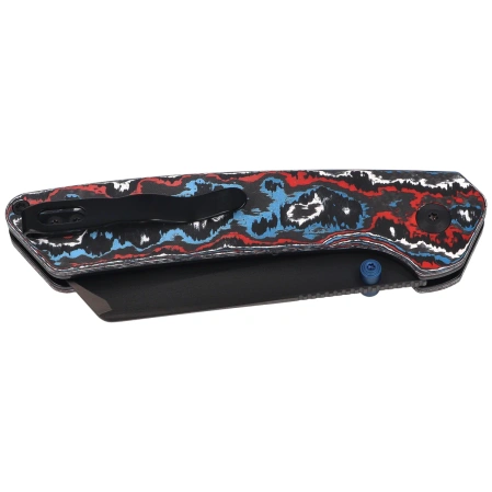 Kizer Madrac Knife Nebula Fat Carbon, Matte DLC Ultra S45VN by Matteo Pignatelli (Ki3693A1)