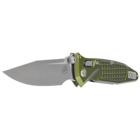 Nóż składany Microtech Socom Ram-Lok S/P-M OD Green Frag Aluminum, Apocalyptic M390MK by Tony Marfione (160RL-10APFROD)