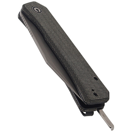 CIVIVI Knife Relic Dark Green Micarta, Gray Stonewashed Nitro-V (C20077B-3)