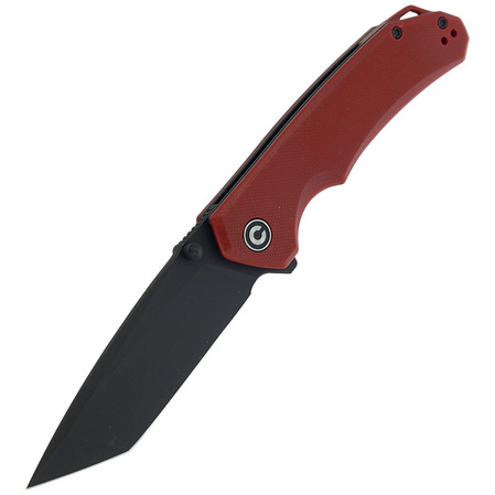 Nóż składany CIVIVI Brazen Burgundy G10, Black Stonewashed (C2023B)
