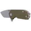 Nóż składany Kubey Knife Campe, OD Green G10, Sandblast D2 (KU203B)