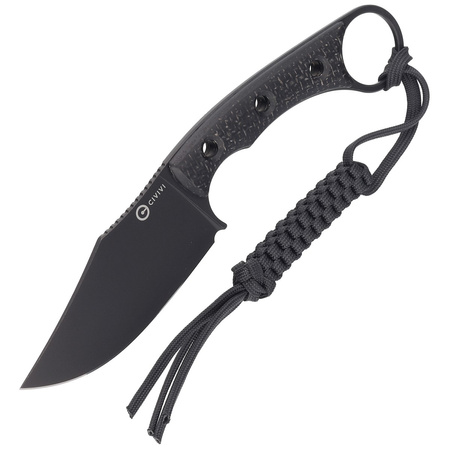Civivi Knife Midwatch Black Micarta, Black Stonewashed N690 (C20059B-1)