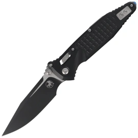 Nóż składany Microtech Socom Ram-Lok S/E Black Frag Aluminium, Black M390MK by Tony Marfione (160RL-1FR)