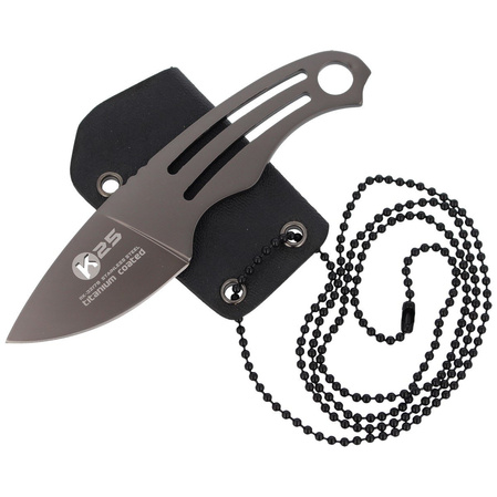 K25 Neck Knife Steel, Titanium Coated (32179)