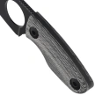 Kizer Nightjar Knife Black Norplex UltreX Micarta, Black PVD / Stonewashed AUS-10 by Vincent Rizzo (1114A1)