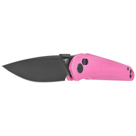 Nóż składany Bestech Mothus Pink G10, Grey PVD 14C28N by Kombou (BG67E)