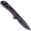 CIVIVI Elementum Flipper Shredded Carbon Fiber / Copper, Damascus (C907C-DS3)