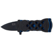 Nóż składany Herbertz CJH Black/Blue ABS, Black Blade 420 (44008)