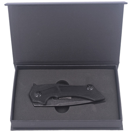 Nóż składany BlackFox Munin G10 Black by Mikkel Willumsen (BF-747)