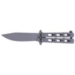Balisong Knife Martinez Albainox Steel, Satin Finish (02082)