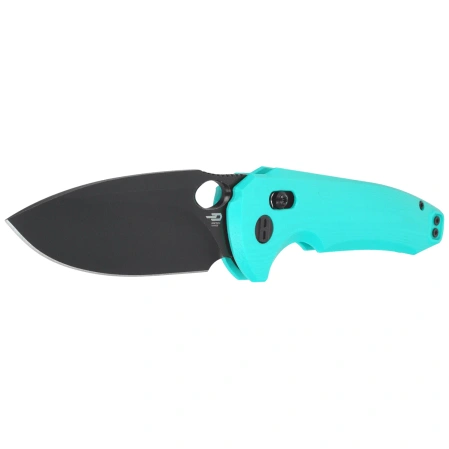 Nóż składany Bestech Noctar Mint Green G10, Black PVD 14C28N by Kombou (BG66F)