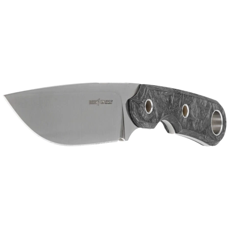 Viper Basic1 Dark Matter Black Carbon Fiber, Satin MagnaCut by Tommaso Rumici Knife (VT4026FCM)