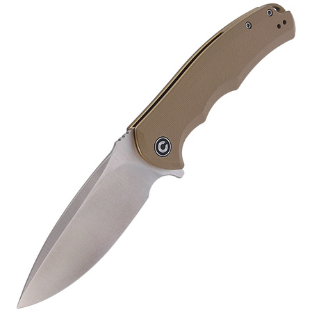 Civivi Knife Praxis Tan G10, Satin 9Cr18MoV (C803B)