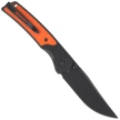 Bestechman Icebreaker Knife Black Aluminum / Orange G10, Black PVD D2 (BMK16D)