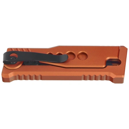 Reate EXO-U V2 Utility Knife Orange Speedhole Aluminum, Stainless Steel