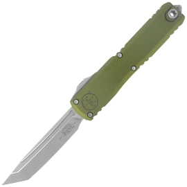 Microtech Ultratech Gen IV T/E OTF Knife OD Green Aluminum, Apocalyptic M390MK by Tony Marfione (11234-10APOD)