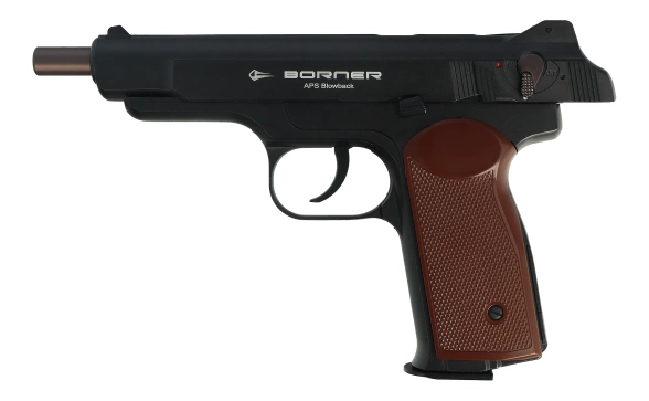 Pistolet wiatrówka Borner APS Stieczkin Blowback 4.5 mm (8.4957)