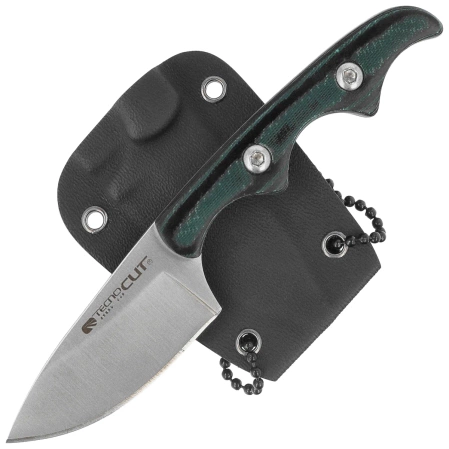 Viper Tecnocut TCN3417 Neck Knife - Green Micarta, Satin 440