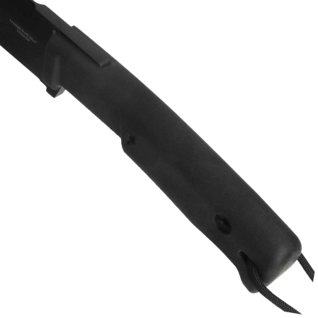Extrema Ratio Selvans Knife Black Forprene, Exp Dark S600 by Daniele Dal Canto (04.1000.0129/S6/BLK-BLK)