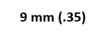 9 mm (.35)