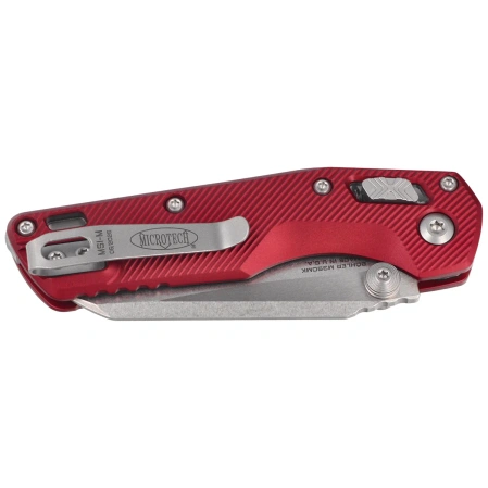 Microtech MSI Ram-Lok Mini S/E Knife Merlot Fluted Aluminium, Stonewashed M390MK by Tony Marfione (210M-10FLMR)