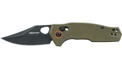 Nóż składany FoxEdge Crew OD Green G10, Black Stonewashed PTFE 9Cr14Mov (FE-039 G10OD)
