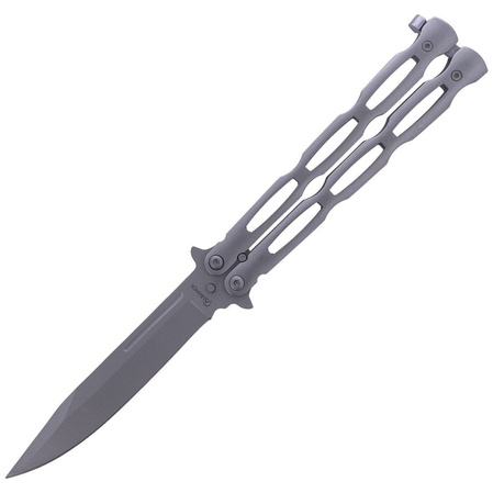 Balisong Knife Martinez Albainox Steel, Satin Finish (02082)