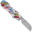 Third Decor Habitat Knife Snowboarder Graphic Aluminium, Mirror 420 (TH-N119B)